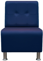 Кресло мягкое Brioli Руди Р (L18/синий) - 