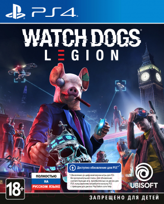 Игра для игровой консоли Sony PlayStation 4 Watch Dogs Legion (русская версия)