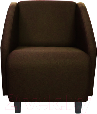 Кресло мягкое Brioli Ральф (J5/коричневый)