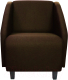 Кресло мягкое Brioli Ральф (J5/коричневый) - 