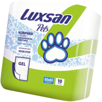 Одноразовая пеленка для животных Luxsan Premium Gel 60x60 (10шт) - 