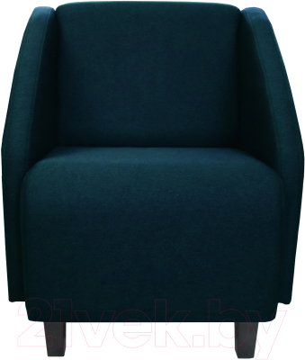 Кресло мягкое Brioli Ральф (J17/темно-синий)