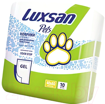 Одноразовая пеленка для животных Luxsan Premium Gel 40x60 (15шт)