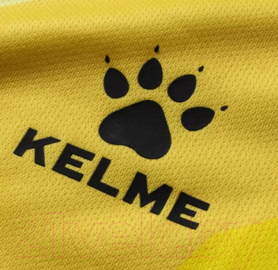 Футбольная форма Kelme Long Sleeve Goalkeeper Suit / 3801286-716 (3XL, желтый)