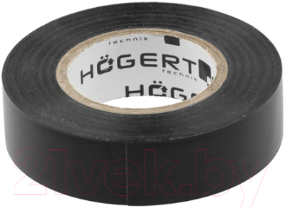Изолента Hoegert HT1P281 (черный)