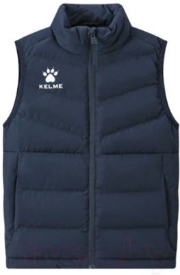 Жилет верхний детский Kelme Children's Cotton Vest / 3893412-416 (р-р 130, темно-синий)