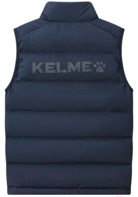 Жилет верхний детский Kelme Children's Cotton Vest / 3893412-416 (р-р 140, темно-синий)