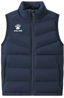 Жилет верхний детский Kelme Children's Cotton Vest / 3893412-416 (р-р 150, темно-синий)