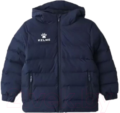 Куртка детская Kelme Padding Jacket Kid / 3893421-416 (р.130, темно-синий)