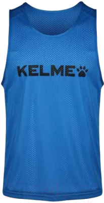 Манишка футбольная Kelme Adult Training Vest / 8051BX1001-412 (L, синий)