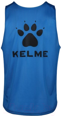 Манишка футбольная Kelme Adult Training Vest / 8051BX1001-412 (L, синий)