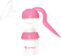 Молокоотсос ручной Lorelli 10220360004 (розовый) - 