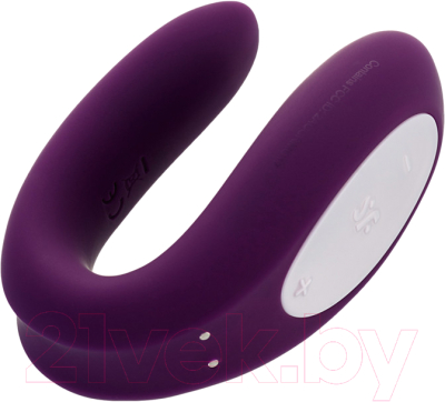 Вибромассажер Satisfyer Partner Double Joy / J2008-16-3 (фиолетовый)