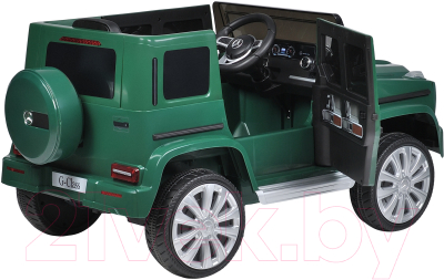 Детский автомобиль Farfello BBH-0003 (экокожа, темно-зеленый)