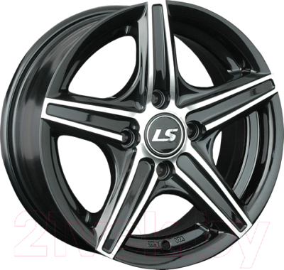 

Литой диск LS wheels, LS 372 15x6.5" 4x100мм DIA 73.1мм ET 38мм BKF