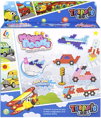 

Набор для творчества Maya Toys, Аквамозаика. Городской транспорт / 8203