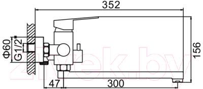 Смеситель Zerix LR72203 / ZX0863