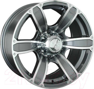 

Литой диск LS wheels, LS 766 17x8" 6x139.7мм DIA 110.5мм ET 10мм GMF
