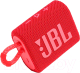 Портативная колонка JBL Go 3 (красный) - 