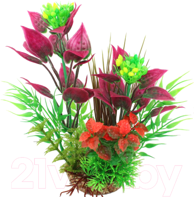 Декорация для аквариума Azoo Искусственное растение / 2732