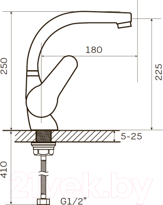 Смеситель Zerix Sop1 045 / ZX0186