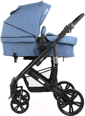 Детская универсальная коляска INDIGO Lotus (джинсовый)