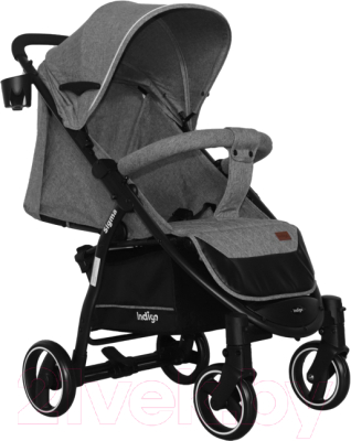 Детская прогулочная коляска INDIGO Sigma (серый)