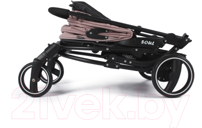 Детская прогулочная коляска INDIGO Soul (розовый)