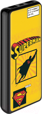 

Портативное зарядное устройство Deppa, Superman Yellow 10000mAh / 301081