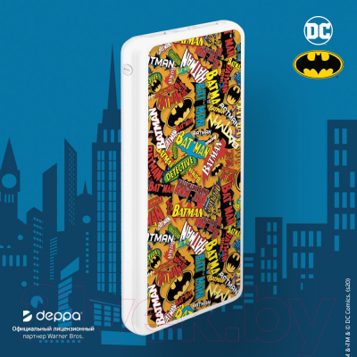 

Портативное зарядное устройство Deppa, Batman 10000mAh / 301074