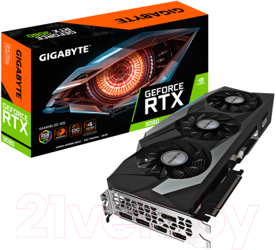 Видеокарта Gigabyte GeForce RTX 3080 Gaming OC 10GB DDR6 (GV-N3080GAMING OC-10GD)