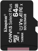 Карта памяти Kingston Canvas Select Plus microSDXC 64GB (SDCS2/64GBSP) - 