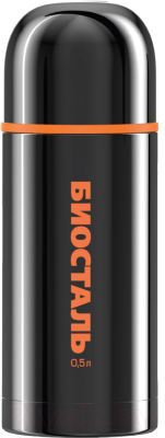 Термос для напитков Биосталь Спорт NBP-500C (0.5л, черный )