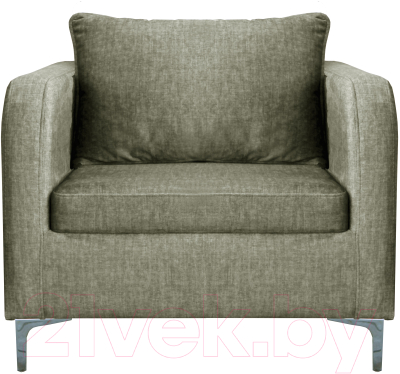 Кресло мягкое Brioli Терзо (J20/серый)