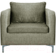 Кресло мягкое Brioli Терзо (J20/серый) - 