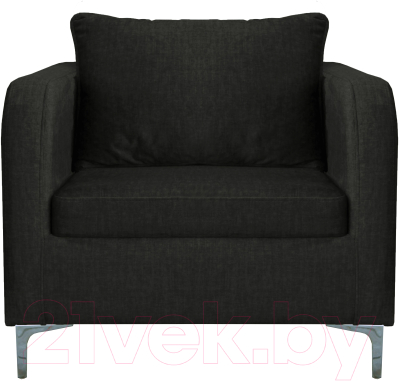 Кресло мягкое Brioli Терзо (J22/графит)