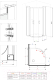 Миниатюра изображения товара Душевой уголок Deante KYP 652K + KTU 032B + KTU 032O