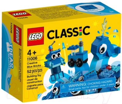 Конструктор Lego Classic Набор для конструирования / 11006 (синий)