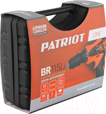 Аккумуляторная дрель-шуруповерт PATRIOT THE ONE BR 115Li