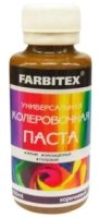 Колеровочная паста Farbitex Универсальная (100мл, коричневый) - 