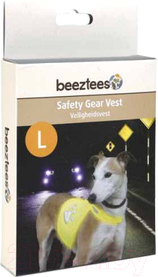 Изображение товара Жилетка для животных Beeztees 749782 (L, светоотражающий желтый)