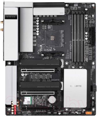 

Материнская плата Gigabyte, B550 Vision D