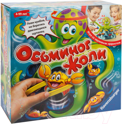 

Настольная игра Ravensburger, Осьминог Жоли / 21105