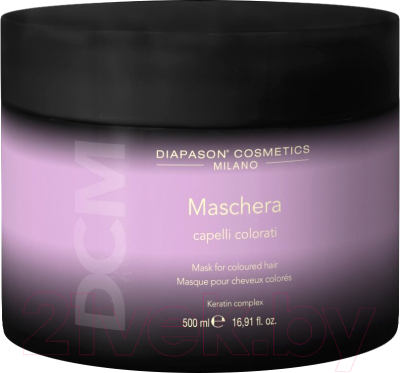 Маска для волос DCM Для защиты цвета и восстановления окр. волос с кератиновым компл (500мл)