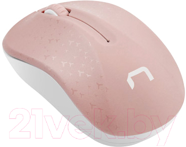 Мышь Natec Toucan NMY-1652 (розовый/белый)