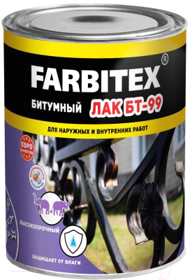 

Лак Farbitex, Черный, БТ-99