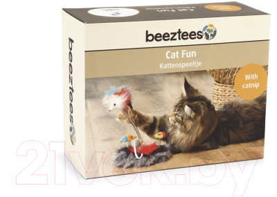 Игрушка для кошек Beeztees Семейство мышей с кошачьей мятой / 425470