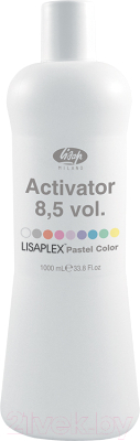 Крем для окисления краски Lisap Lisaplex Pastel Color Activator 8.5% vol 2.5% (1л)