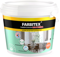 Шпатлевка готовая Farbitex Для наружных работ (3.5кг) - 