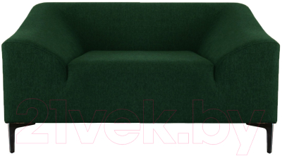 Кресло мягкое Brioli Тони (J8/темно-зеленый)